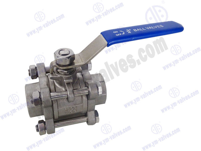 stainless steel threaded ball valve