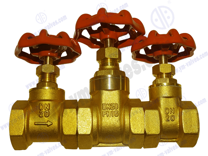 brass gate valve