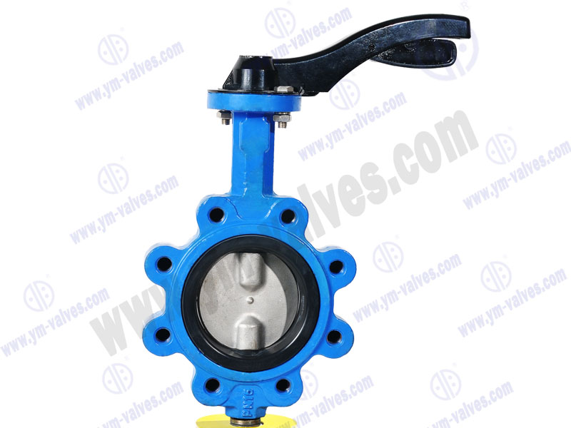 handle lug soft seal butterfly valve