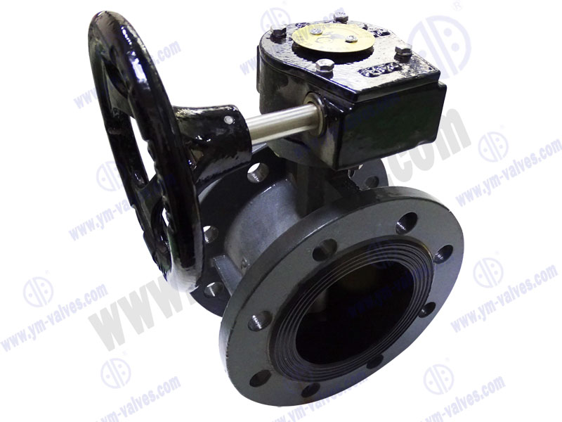 flange soft seal butterfly valve