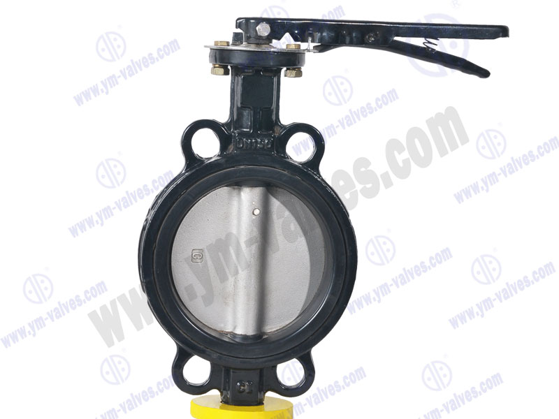 handle wafer Ductile Iron butterfly valve