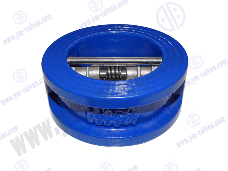 DIN wafer check valve