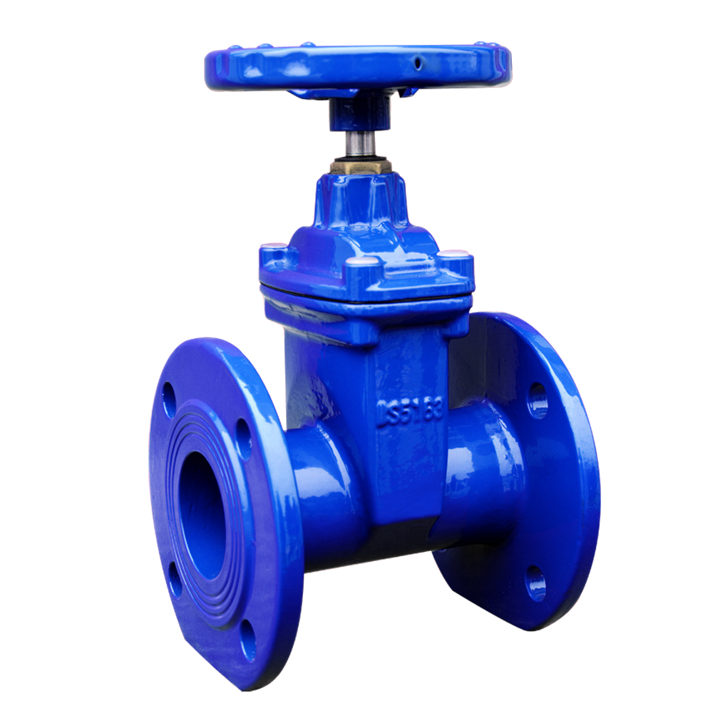 no rising stem resilient soft seat gate valve