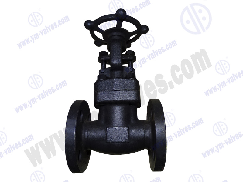 Rising stem forged steel gate valve  handle wheel