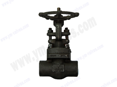 Rising stem forged steel gate valve