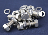 Why is 304 material not recommended for bolts?