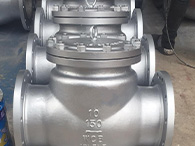 Must check valves be installed horizontally or vertically?