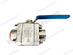 Forged 3PC welding Ball valve class 800 F304L