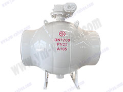 trunnion mounted ball valve